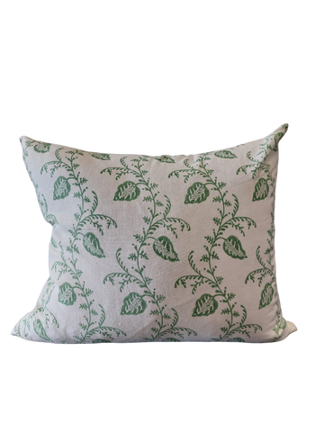 Magnolia Green Vine Cushion 50cm x 60cm