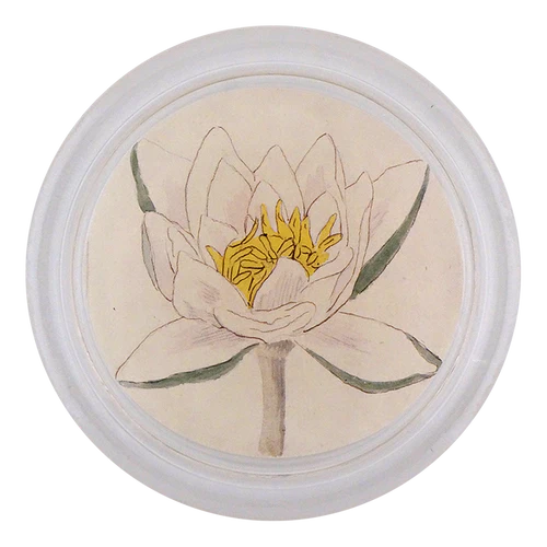 Water Lily 4" Coaster
