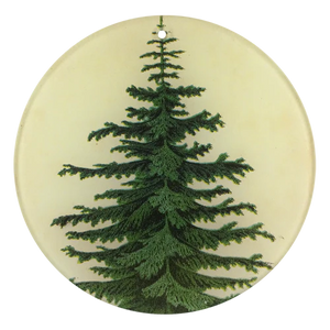 Norway Spruce 4" Round Ornament