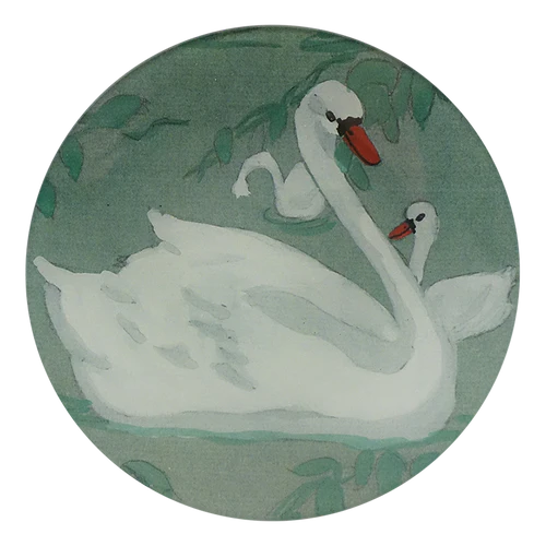 Swan 5 1/4" Round Plate