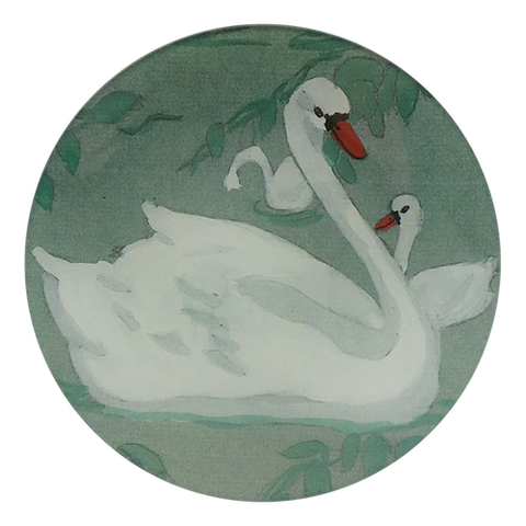 Swan 5 1/4" Round Plate