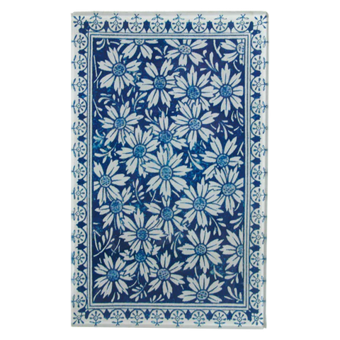 Blue Daisy 5x8" Rectangle Tray