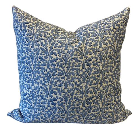 Blue Fern Cushion 60x60cm