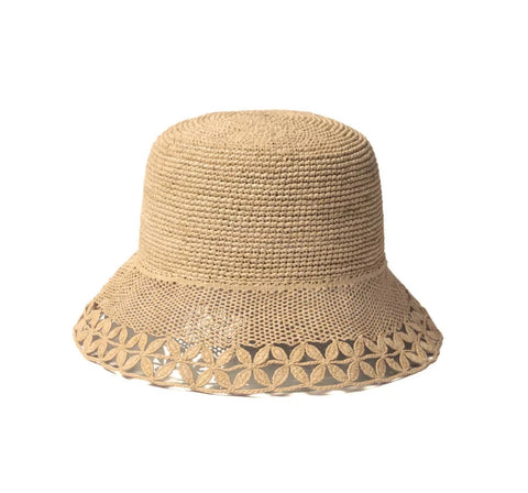 Raffia Bucket Hat