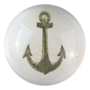Anchor Dome Paperweight