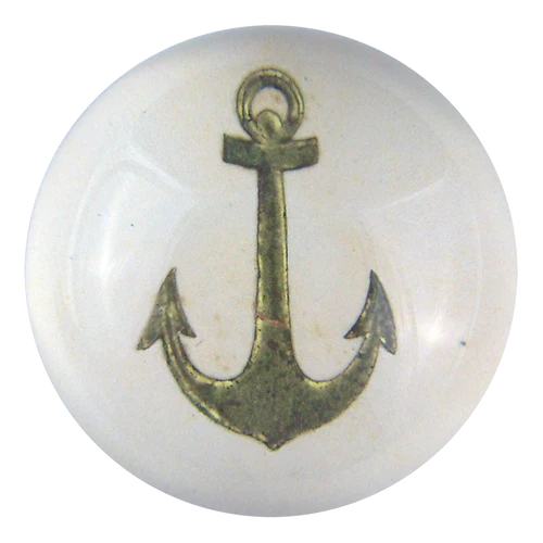 Anchor Dome Paperweight