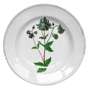 Astier x John Derian Columbine Flower Soup Plate