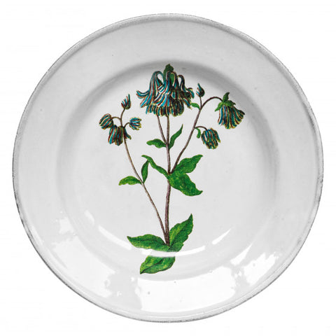 Astier x John Derian Columbine Flower Soup Plate