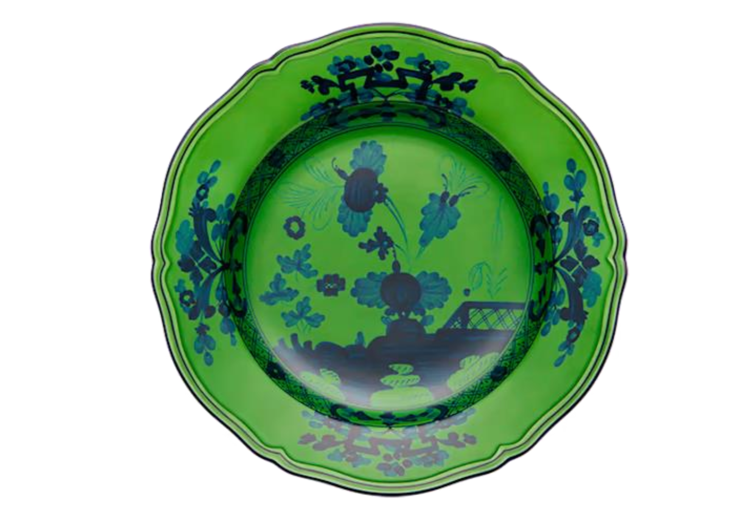 Ginori 1735 Charger Plate Malachite