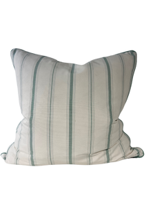 Magnolia Sea Glass Stripe Cushion 65x65cm