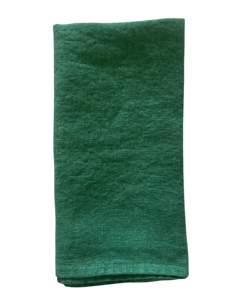 Emerald Linen Napkins