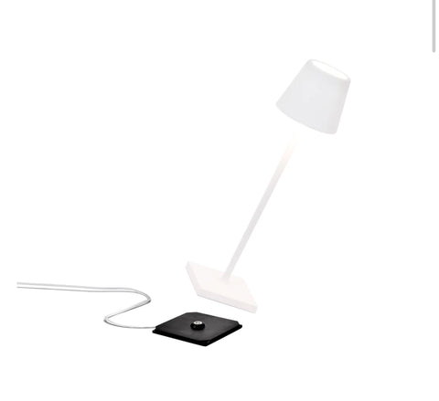Micro White Portable Lamp