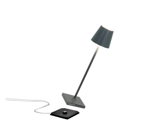 Micro Dark Grey Portable Lamp