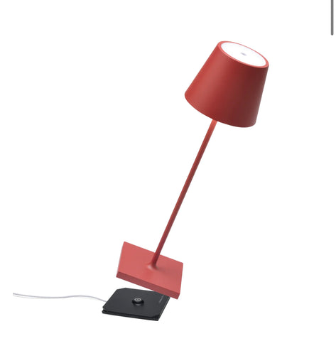 Red Portable Lamp