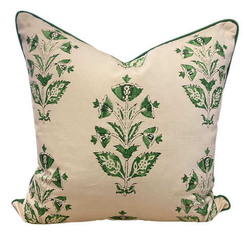 Green Thistle Cushion 65x65cm