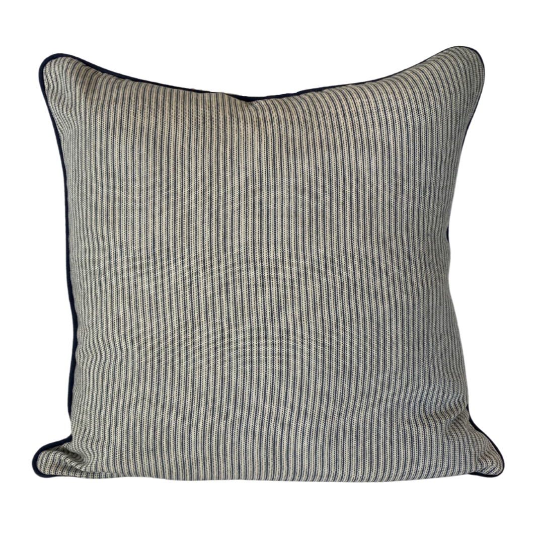 Hamptons Ticking Cushion 60x60cm