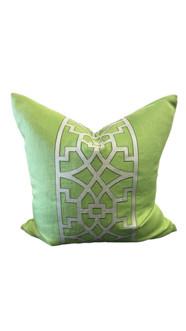 Green Love Cushion 55x55cm