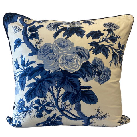 Lapis Floral Cushion 55x55cm