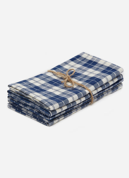 Blue Harbour Plaid Napkin Set