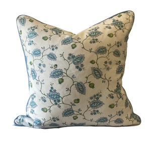 Pretty Vine in Blue Cushion 60x60cm