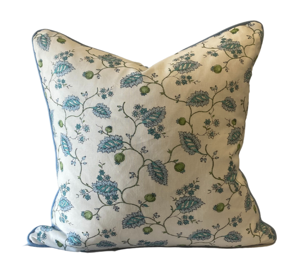 Pretty Vine in Blue Cushion 60x60cm