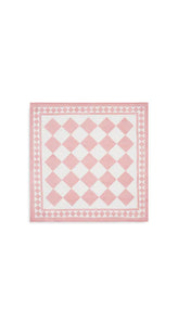 Pink Check Linen Napkin