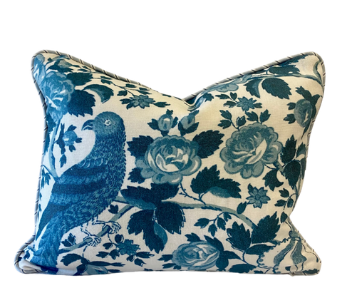 Sapphire Bird Cushion 40cm x 50cm