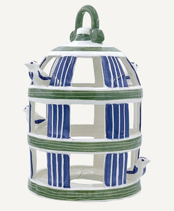 Blue Birdcage Lantern