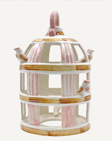 Pink Birdcage Lantern