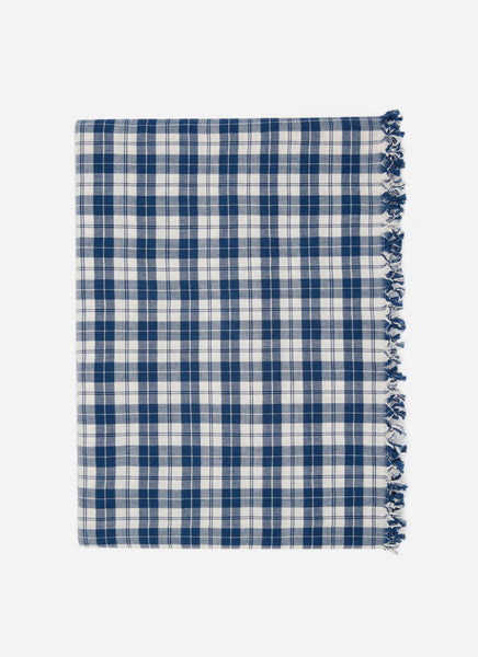Harbour Plaid in Blue 1.6 x 3.04m Tablecloth