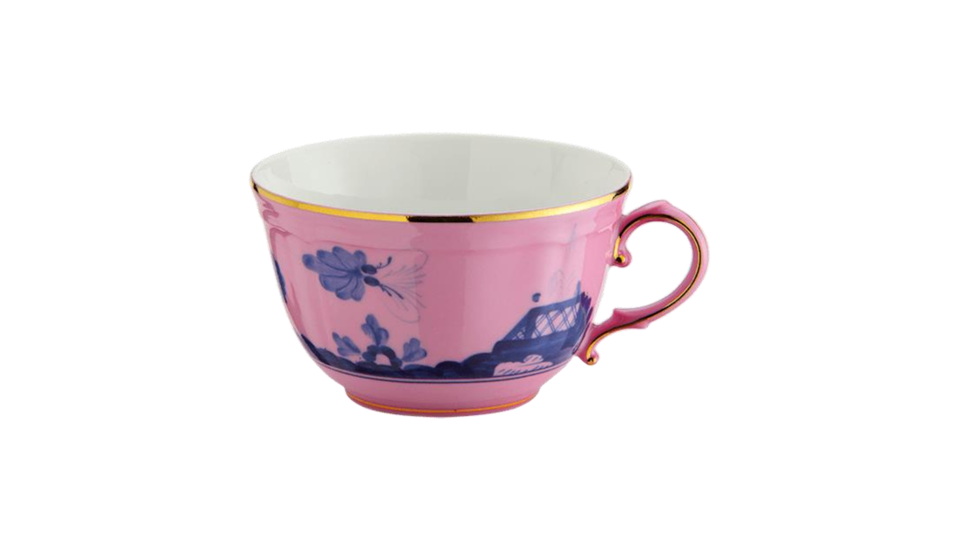 Ginori 1735 Tea Cup & Saucer Azalea