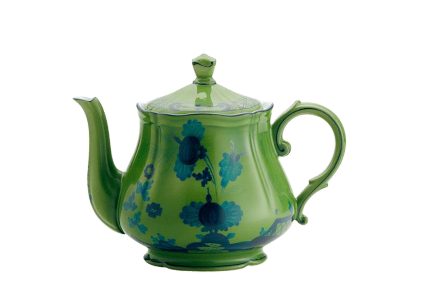 Ginori 1735 Tea Pot Malachite