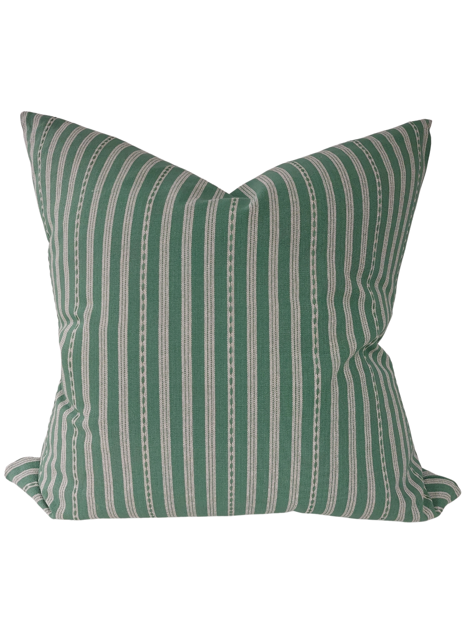 Magnolia Dot Stripe Green Cushion 60x60cm