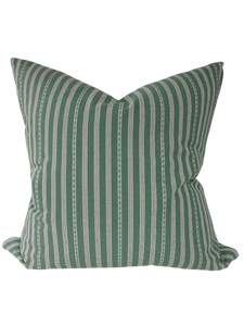 Magnolia Dot Stripe Green Cushion 60x60cm