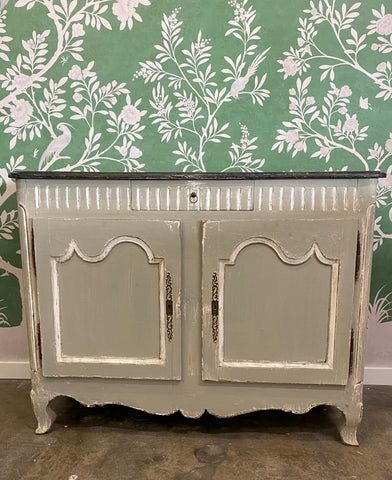 19th C Painted Commode