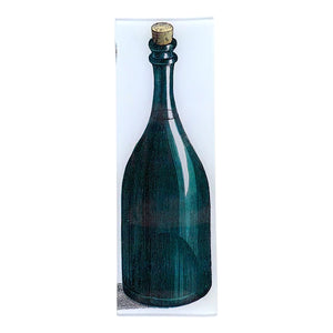 Green Bottle 4.5x12" Rectangle Tray