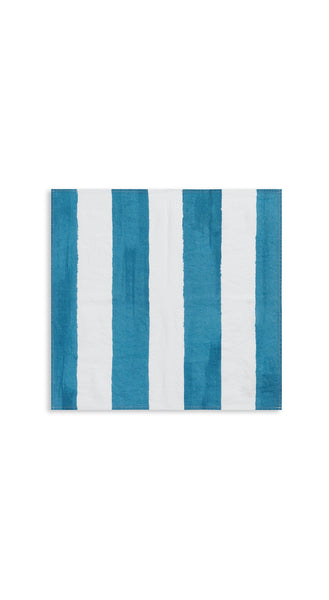 Blue Striped Linen Napkin