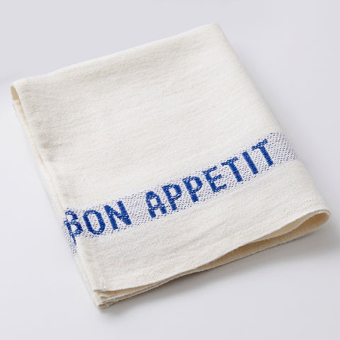 French Blue Bon Appetit Napkins