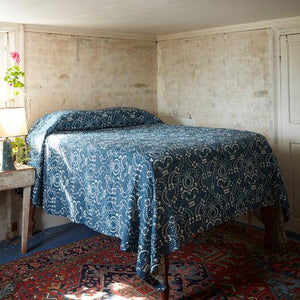 French Indigo King Size Bedcover