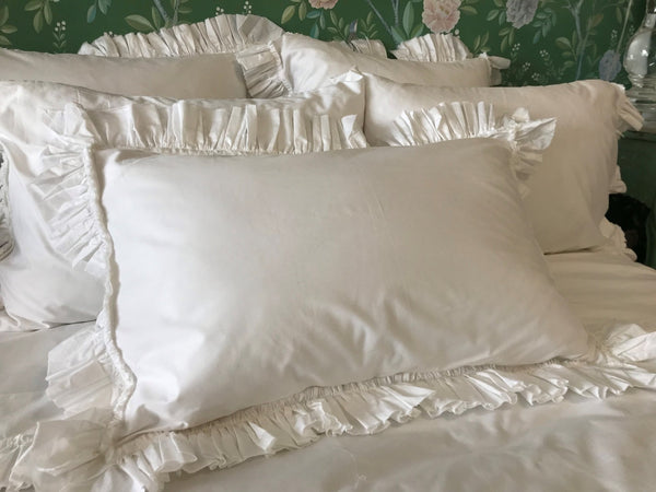 Magnolia Ruffle Pillowcase