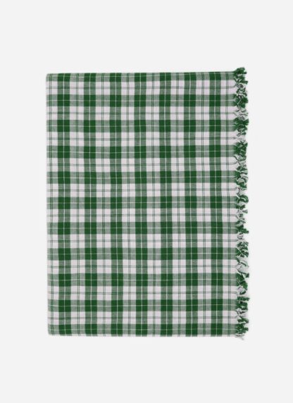 Harbour Plaid in Hunter 1.6 x 3.04m Tablecloth