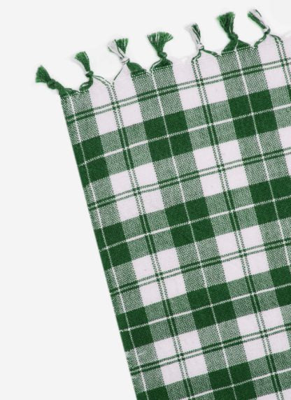 Harbour Plaid in Hunter 1.6 x 3.04m Tablecloth