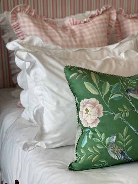 Magnolia Scallop Pillowcase
